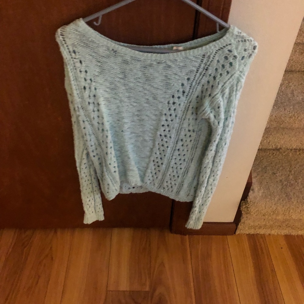 Blue sweater